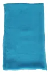 Alberta Ferretti Turquoise Silk Voile Stole In Blu