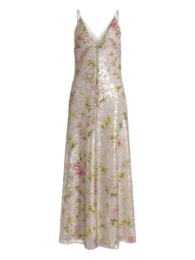 ALBERTA FERRETTI SEQUIN DRESS