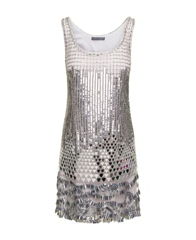 ALBERTA FERRETTI ALBERTA FERRETTI SEQUINNED SLEEVELESS MINI DRESS