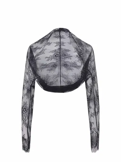 Alberta Ferretti Shawl In Gray