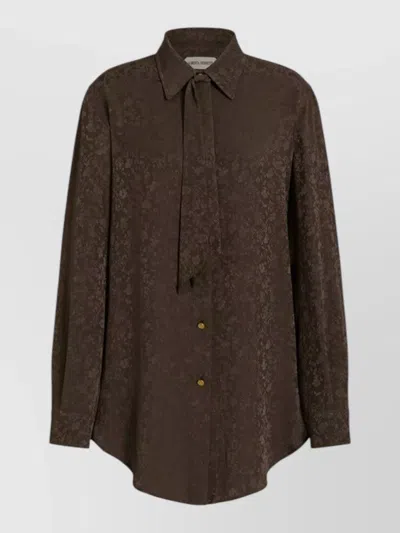 Alberta Ferretti Shirt In Brown