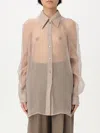Alberta Ferretti Shirt  Woman Color Beige In Beige