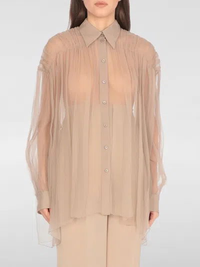ALBERTA FERRETTI SHIRT ALBERTA FERRETTI WOMAN COLOR BEIGE,G85308022
