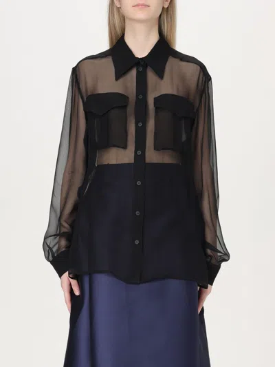 Alberta Ferretti Shirt  Woman Color Black In 黑色