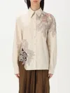 Alberta Ferretti Hemdbluse  Damen Farbe Cream In Cream