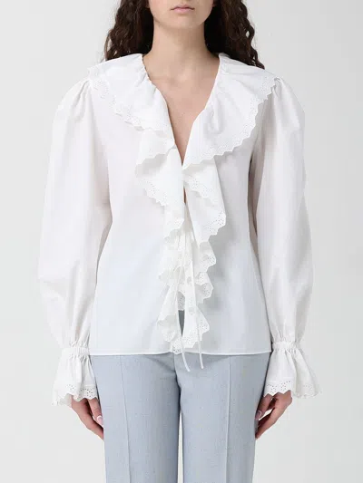 Alberta Ferretti Shirt Woman  In White