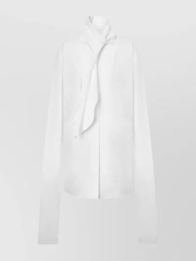 ALBERTA FERRETTI SHIRT AND SCARF DETAIL