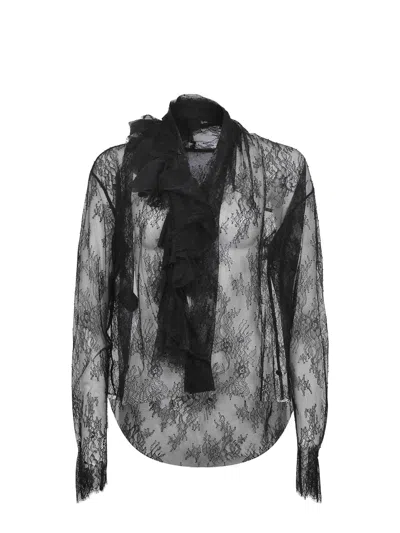 Alberta Ferretti Shirt In Black