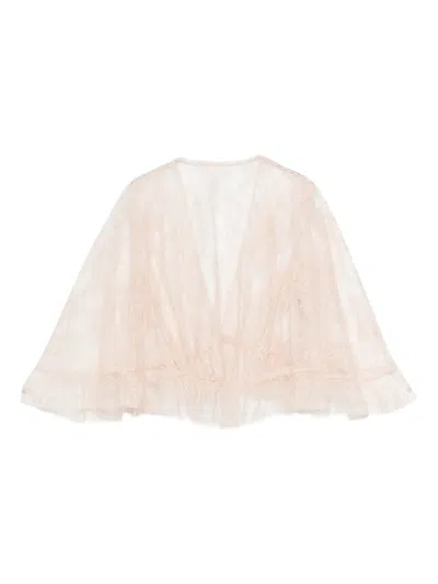 Alberta Ferretti Shirt In Neutral