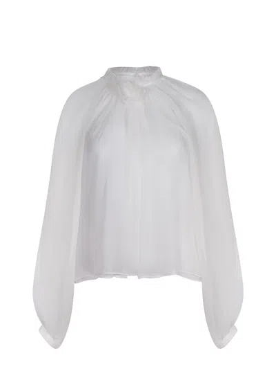 Alberta Ferretti Shirt In White