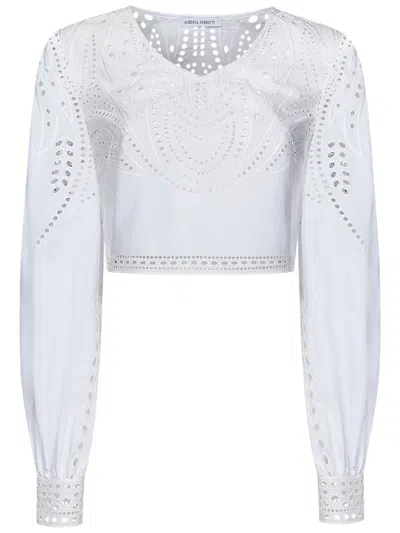 Alberta Ferretti Shirt In White