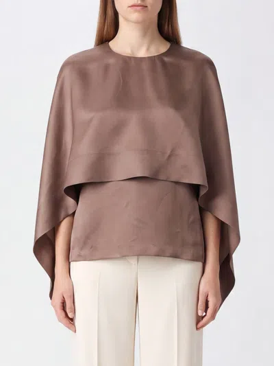 Alberta Ferretti シャツ レディース カラー ブラウン In Brown