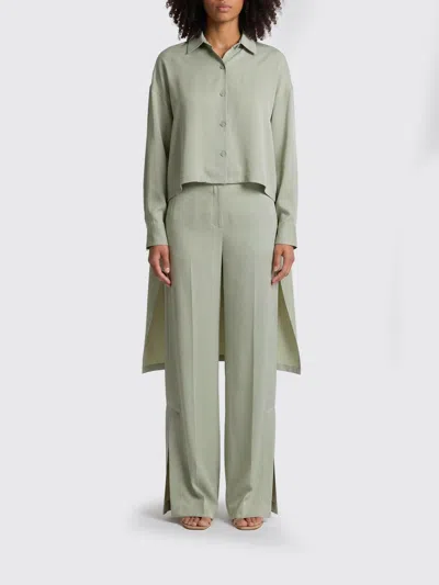 Alberta Ferretti Shirt Woman In Green