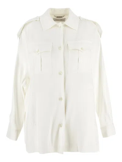 Alberta Ferretti Shirt Woman In Beige