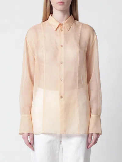 Alberta Ferretti Shirt Woman Color Beige In Neutral