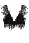 Alberta Ferretti Floral-embroidered Top