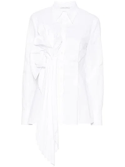 Alberta Ferretti Shirts In White