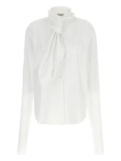 ALBERTA FERRETTI ALBERTA FERRETTI LAVALLIÈRE COLLAR SHIRT