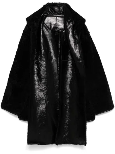 Alberta Ferretti Short Reversible Coat