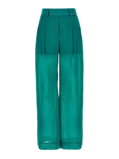 Alberta Ferretti Muslin Pants