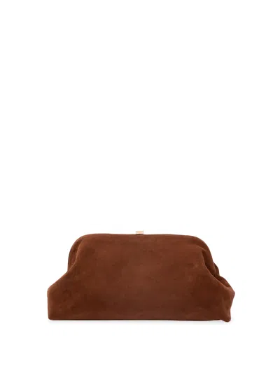Alberta Ferretti Shoulder Bag In Brown