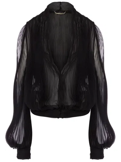 ALBERTA FERRETTI SILK BLOUSE