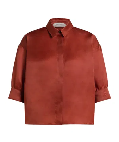 ALBERTA FERRETTI ALBERTA FERRETTI BOXY SHORT-SLEEVED SHIRT