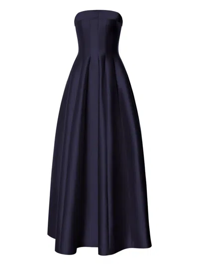 Alberta Ferretti Alberta Ferreti Wool Silk Dress In Black