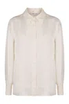 Alberta Ferretti Alberta Ferreti Silk Shirt In Beige