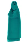 Alberta Ferretti Sheer Silk Stole Lightweight Soft Texture