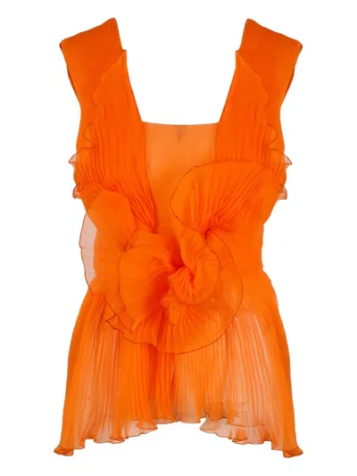 ALBERTA FERRETTI SILK TOP