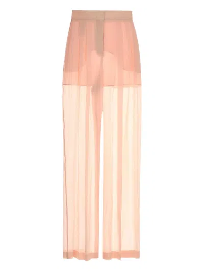 ALBERTA FERRETTI SILK TROUSERS