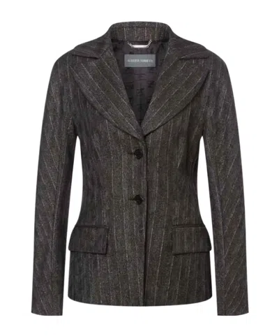 ALBERTA FERRETTI SINGLE-BREASTED BLAZER