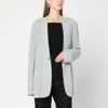 Alberta Ferretti Single-breasted Ice-colored Jacket