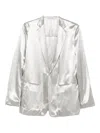 Alberta Ferretti Single-breasted Jacket In Black