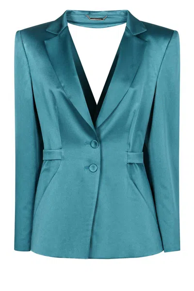 ALBERTA FERRETTI ALBERTA FERRETTI SINGLE-BREASTED TWO-BUTTON BLAZER