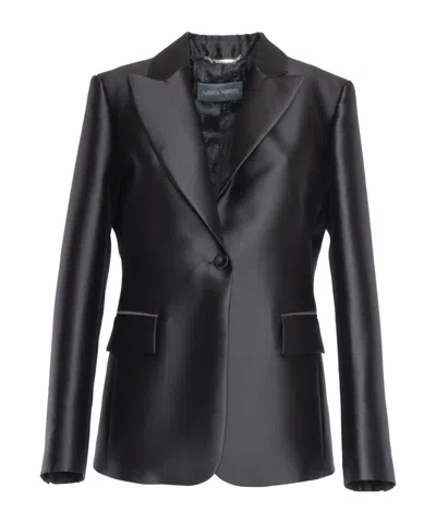 ALBERTA FERRETTI SINGLE-BUTTON BLAZER