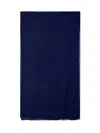 Alberta Ferretti Single Color Scarf In Blue