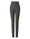 Alberta Ferretti Skinny Trousers In Black