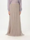 Alberta Ferretti Skirt  Woman Color Beige In Beige