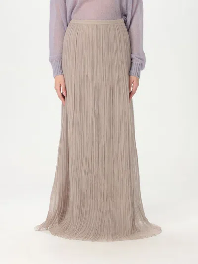 Alberta Ferretti Skirt  Woman Color Beige