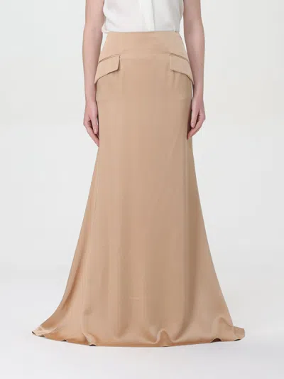 ALBERTA FERRETTI SKIRT ALBERTA FERRETTI WOMAN COLOR BEIGE,F60607022