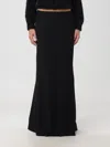 Alberta Ferretti Black Skirt For Woman In Black