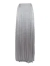 Alberta Ferretti Skirt In Gray