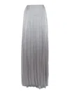 Alberta Ferretti Skirt In Grey