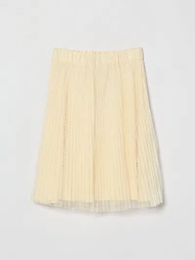 Alberta Ferretti Skirt Kids In Neutral