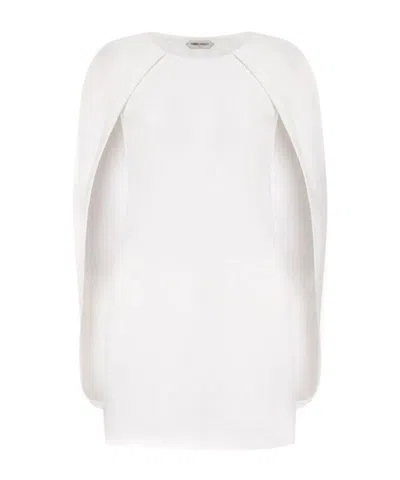 Alberta Ferretti Sleeveless Dress In Blue