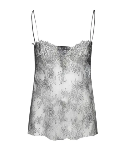 ALBERTA FERRETTI ALBERTA FERRETTI SLEEVELESS LACE TOP