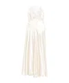 Alberta Ferretti Neutrals Dresses Women In White