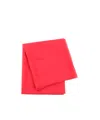 Alberta Ferretti Solid Color Silk Scarf In Pink